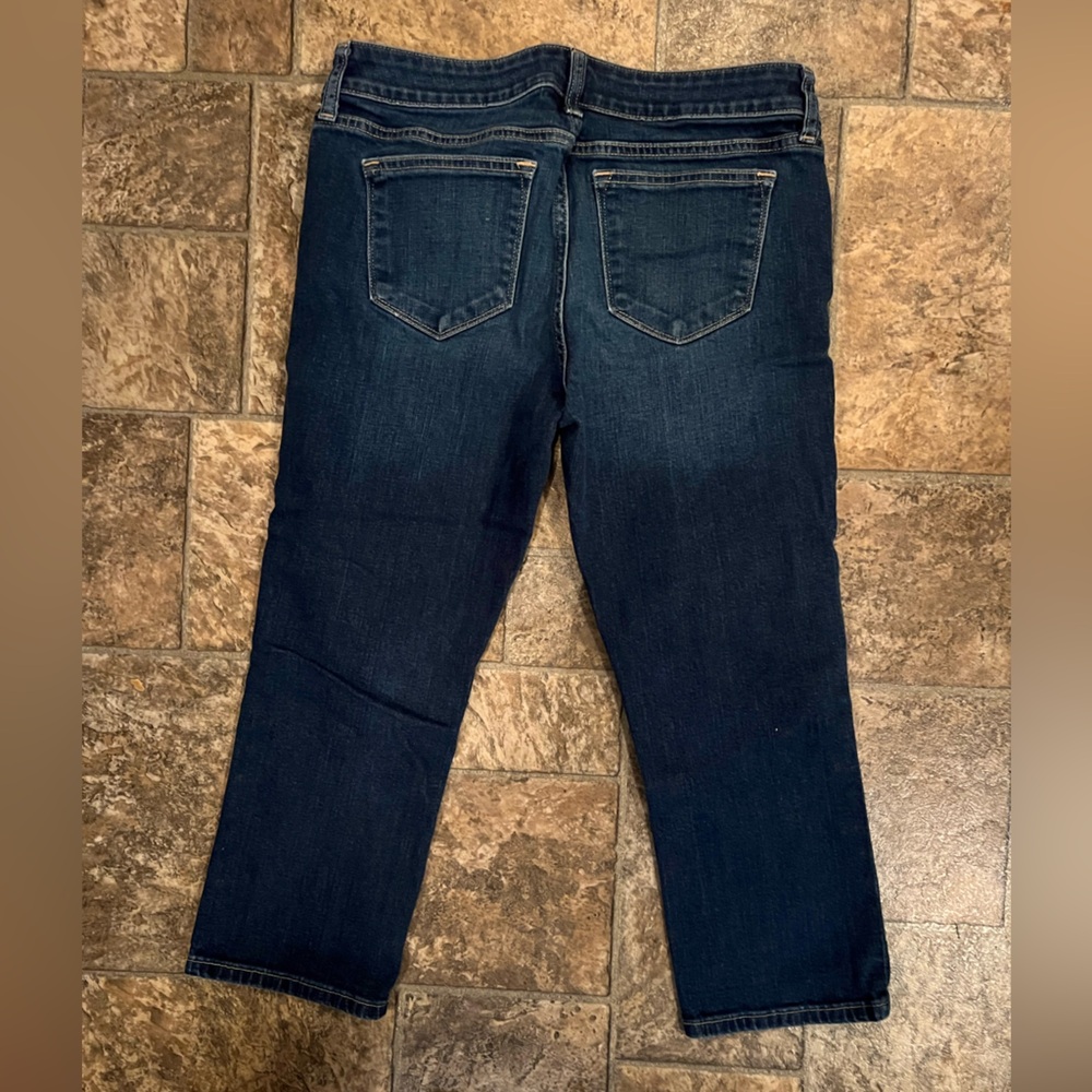 a.n.a Blue Ankle Cropped Jeans - Picture 2 of 3